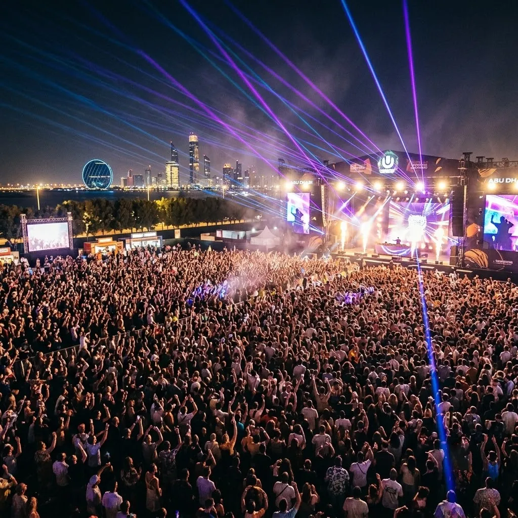 Massive music festival access control and ticketing using SIGAN woven NFC wristbands and gate PDAs.